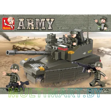Конструктор Sluban M38-B0285 Танк Леопард (224 детали) картинка 7